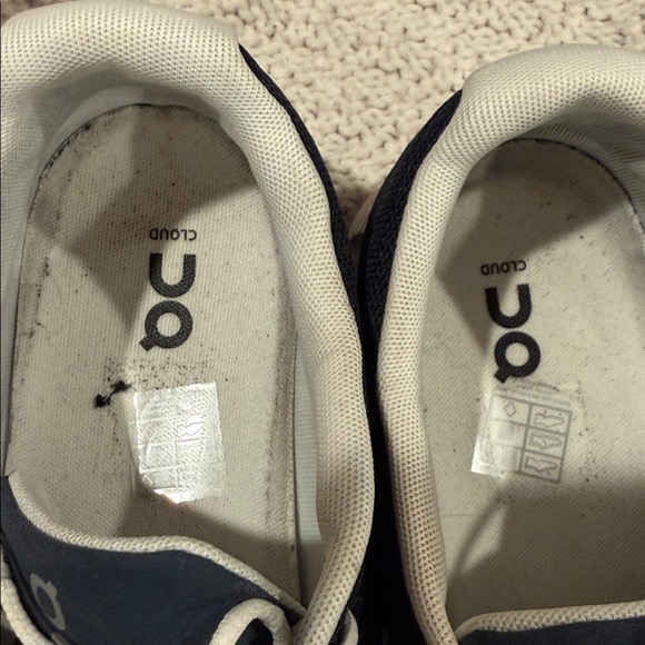 On Cloud M 12.5 Running Men's Dark Blue Athletic Shoes - Picture 2 of 9